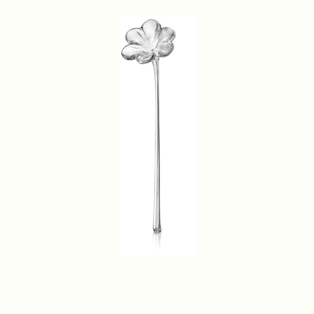 MON AMOUR GLASS FLOWER CLEAR 