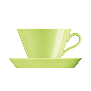 Tric Coffee cup/saucer Green