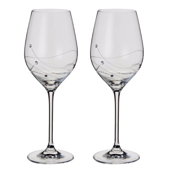 Glitz Goblet Wine Glasses