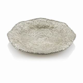 Diamante Plate Beige/chrome Deco.
