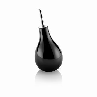 Lamp Oil Oil bottle Black w/steel lid