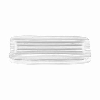 METROPOLIS RECTANGULAR PLATTER CLEAR