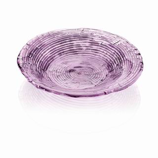 Multicolor Soup plate Amethyst 