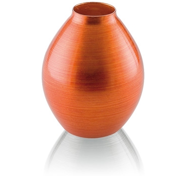 ALIBABA VASE H. 21 CM ORANGE DECORATION