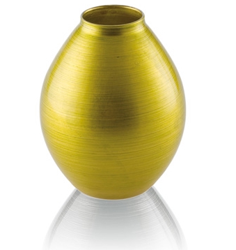 ALIBABA VASE GOLDEN GREEN DECORATION