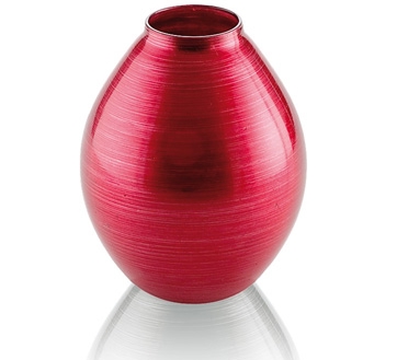 ALI BABA VASE H.25 CM. RED DECORATION