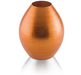 ALI BABA VASE H.25 CM. ORANGE DECORATION