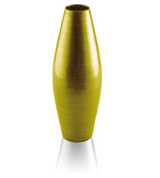 ALI BABA VASE H.38 CM GOLDEN GREEN DECORATION