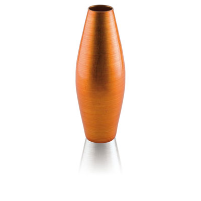 ALI BABA VASE H.38 CM ORANGE DECORATION