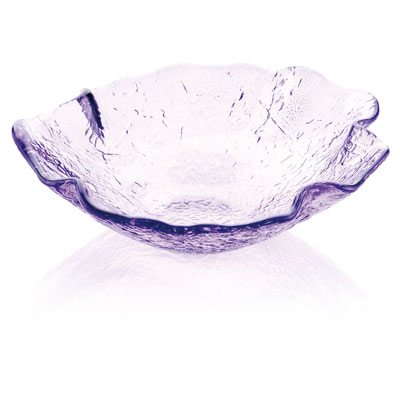 BOTANICA INDIVIDUAL BOWL CM.19 LILAC DECORATION