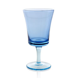 Fantasy  water goblets  blue