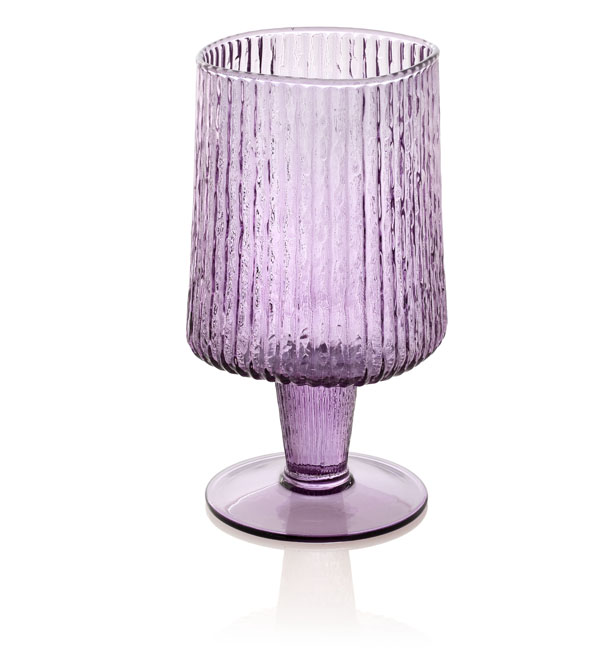 Niagara footed goblets Fuchsia
