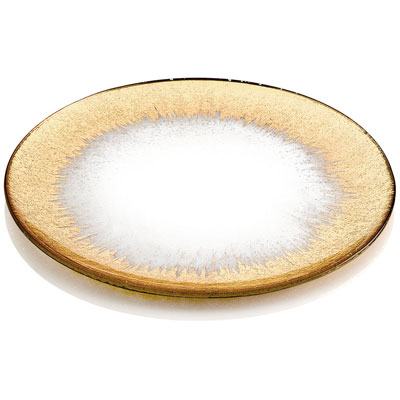 ORIZZONTE PLATTERCLEAR GOLD DECORATION