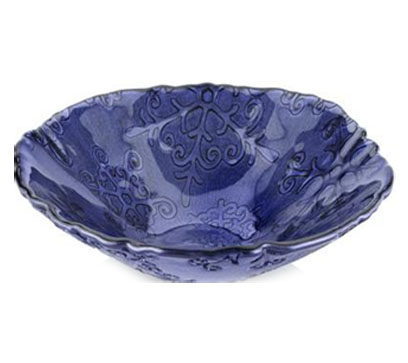 Snow flake Bowl blue