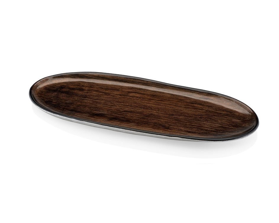 BOMBAY OVAL PLATTER TOBACCO DECORATION