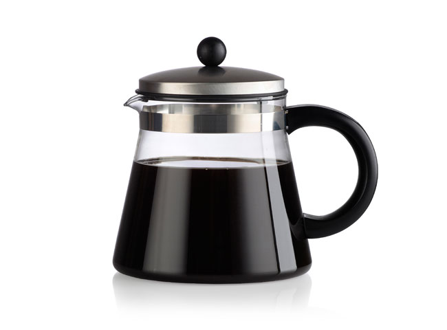 Tea/Coffee pot Manhattan black