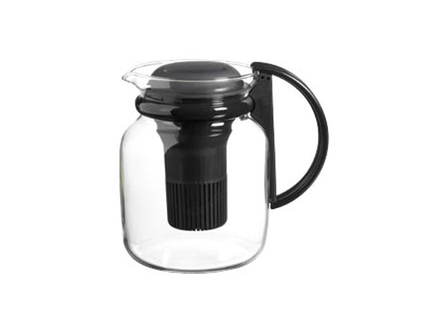 Tea/Coffee pot Samba with infuser - black  