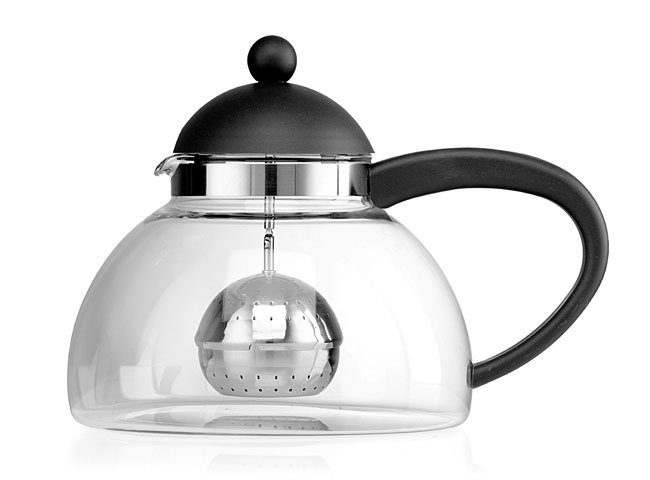 Teapot Clipper with ss tea-egg