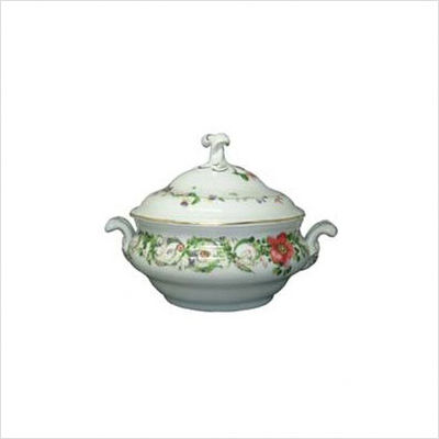 Flower Fantasy Covered vegetable bowl