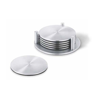 \"REGIO\" coaster with stand, set/6