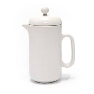 8 cup Pura white cafetiere