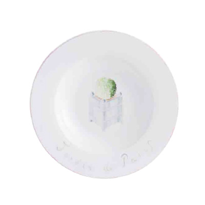 Jardin de Paris Soup Plate 25cm