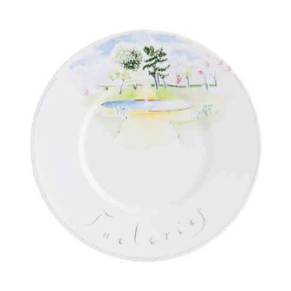Jardin de Paris Rim Plate 28cm 
