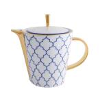 Quatrefoil Modern Teapot Small
