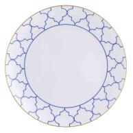 Quatrefoil Coupe Plate