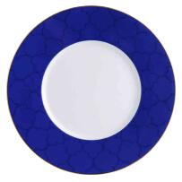 Quatrefoil Rim Plate