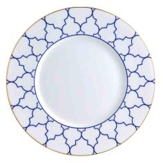 Quatrefoil Rim Plate