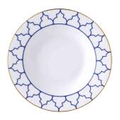 Quatrefoil Soup Plate