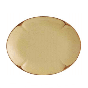 Reactive Glaze Oval Platter