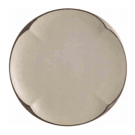 Reactive Glaze Ruyi Round Plate