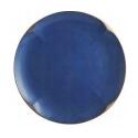 Reactive Glaze Ruyi Round Plate