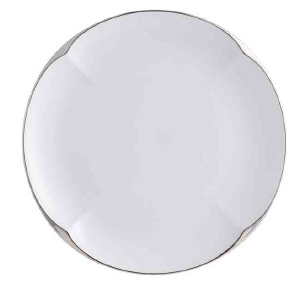 Platinum Ruyi Round Plate 31.5cm