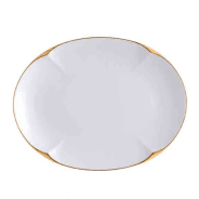 Ruyi Oval Platter26cm