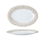 Oval plate