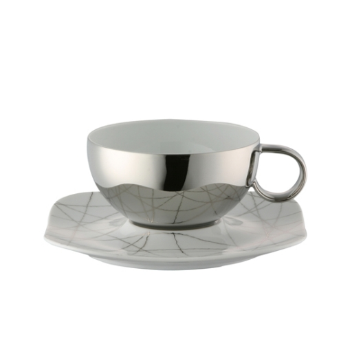 Cup & saucer 4 low 