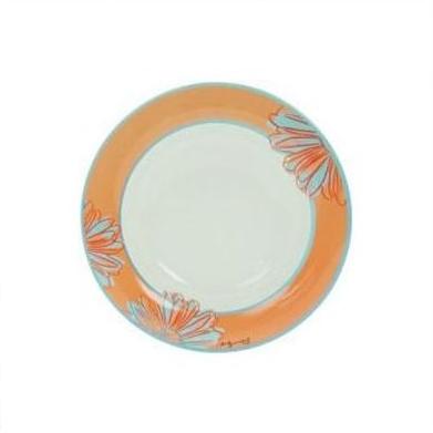 Daisies 10.5\" Rimmed Soup Bowl