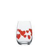 Tumbler - red heart